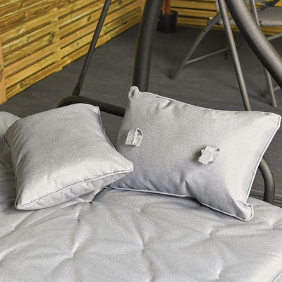 AJUNION 3 posti a sedere Letto a dondolo all'aperto Patio Swing Swing Sedie appese Imballaggio della posta Y incluso