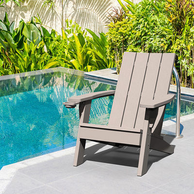 Sedie adirondack in plastica impermeabili