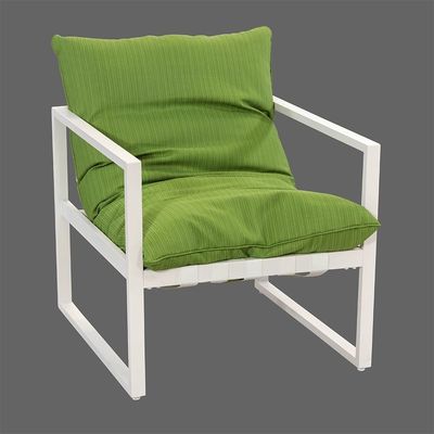 Sedia da giardino in alluminio per il tempo libero in alluminio Set di salotto in alluminio L 45 x W48 x H45cm in alluminio