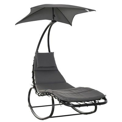 Balcone spiaggia all'aperto Patio giardino Rattan Hanging Swing con logo personalizzato