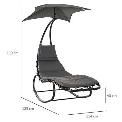 Balcone spiaggia all'aperto Patio giardino Rattan Hanging Swing con logo personalizzato