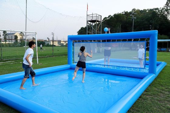 Trasforma il tuo cortile in un campo con la piscina gonfiabile di pallavolo AJUNION 33FT