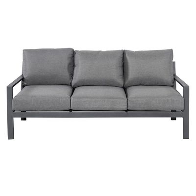 AJUNION 5 pezzi mobili in alluminio per esterni Set divano da giardino Patio Set salotto