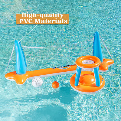 AJUNION Pvc gonfiabile piscina di pallavolo galleggiante galleggiante per capacità massima > 500 kg