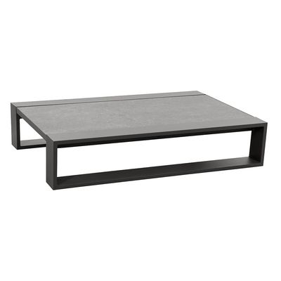 AJUNION Luxury Aluminum Sofa Set Arredamento con tavolo da caffè Dimensioni L 120 x W80 x H26cm