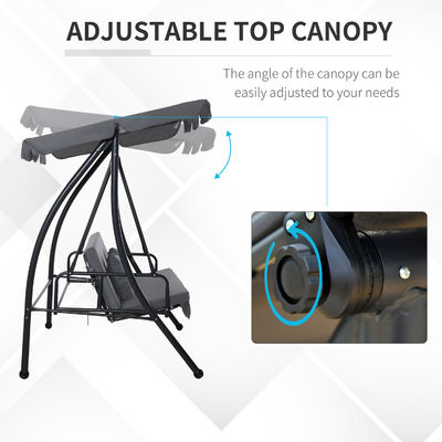 Aggiornate il vostro patio con AJUNION 3 posti a sedere Swing Garden Hammock Chair 30kg limite di peso