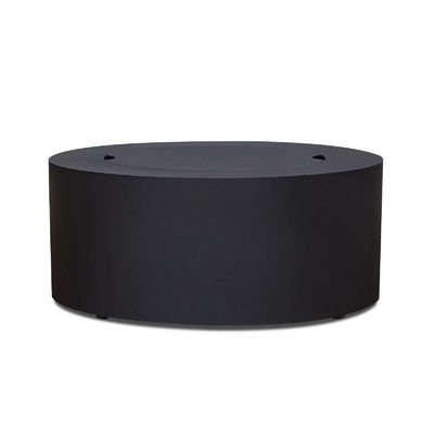 Tavolo da fuoco esterno a gas di propano con dimensioni di 36"L x 36"W x 15"H e design senza fumo