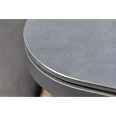 Set bar di lusso all'aperto Arredamento in alluminio Arredamento da giardino Set da pranzo con focolare 87kg