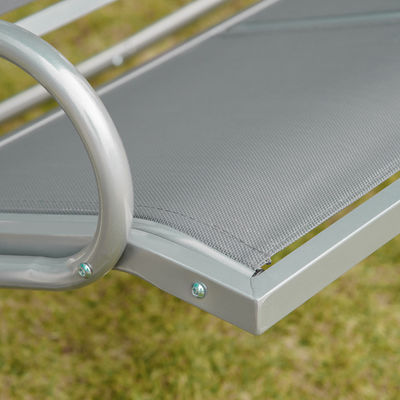 190L x 130W x 172H cm Garden Hammock Bench Swing con Canopy regolabile di AJUNION