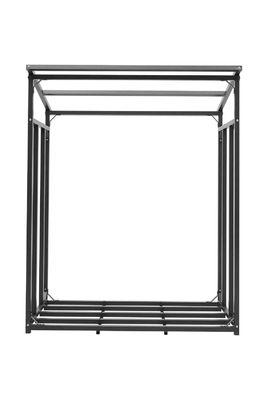 Tenitore di legno da legno da ardere ad alta capacità W110 x D70 x H145cm per interni e esterni