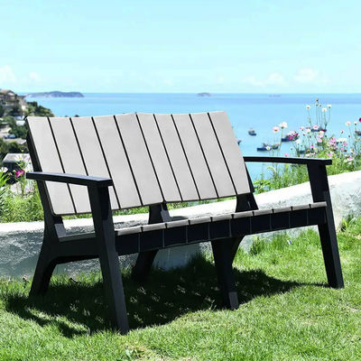 Set giardino nordico per patio esterno Balcone caffè Tavolo da pranzo e sedia da caffè in plastica