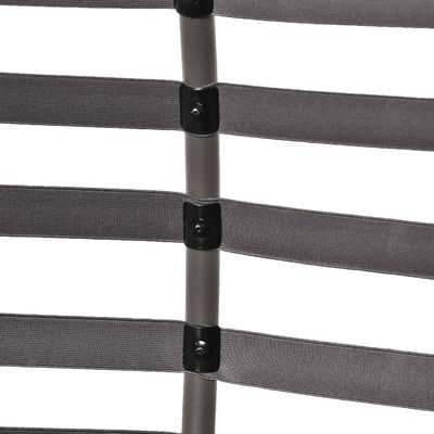 Aggiornate il vostro patio con AJUNION 2 Sedie Uovo Poltabile Cornice in acciaio Design moderno