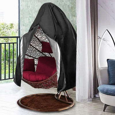 600D Oxford PVC Single Hanging Swing Chair Coperture antipolvere per giardino esterno