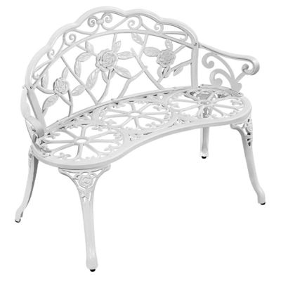 Banchetto di amore in alluminio di tipo metallico per balcone da giardino per patio esterno in design moderno