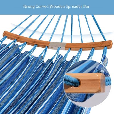 Villa all'aperto Giardino interno Campeggio Portatile Pieghevole Ultraleggero di cotone Swing Hanging Amaca Letto