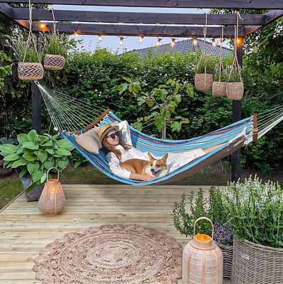 Ospedale Esterno Giardino Interno Campeggio Portatile Pieghevole Tessuto Ultraleggero 1 2 Persone Appeso Swing Amaca Letto
