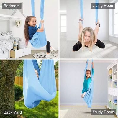 Y Mail Packing Home Outdoor Portatile Plegabile Bambini Bambini Terapia Sensoriale Aerea Yoga Swing Amache
