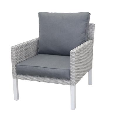 Moderno stile 4 pezzi mobili in rotino esterno salotto set con L193xW71xH77cm Divano taglia