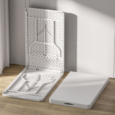 Moderno Disegno Tavolo di banchetto pieghevole portatile in plastica bianca per il picnic