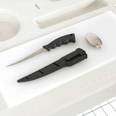 Tavolo pieghevole portatile in plastica per campeggio e giardini all'aperto