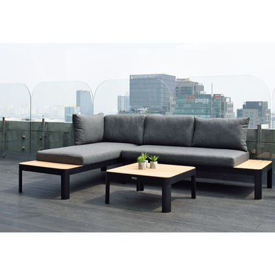 Mobili da giardino modulari in alluminio L172xW72xH43cm AJUNION Chaise Outdoor Set sezionale