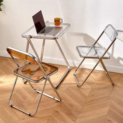 Metallo e plastica pieghevole Picnic Dining Tavolo da caffè per moderno giardino esterno soggiorno