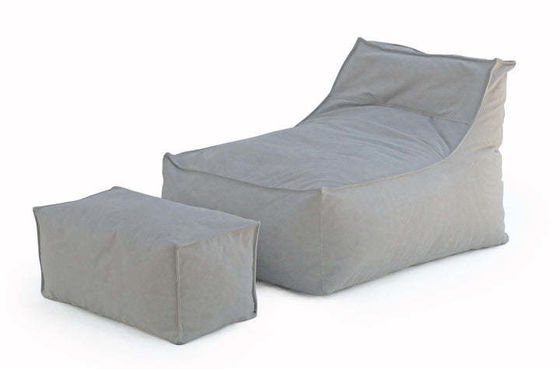 Divano con sacchetto di fagioli impermeabile all'interno e all'esterno con riempimento di fagioli da 3-5 mm e dimensione del pedale 30x75x30 cm