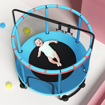 140*140*160 cm Trampolino interno con rete di sicurezza personalizzabile per bambini e adulti