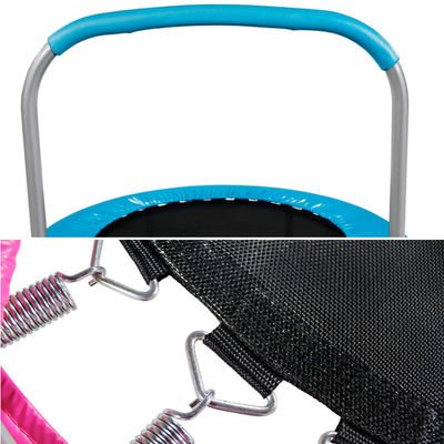 Home Indoor Outdoor Portable Foldable Kids Jumping Bed 4FT Frame Dimensione con maniglia