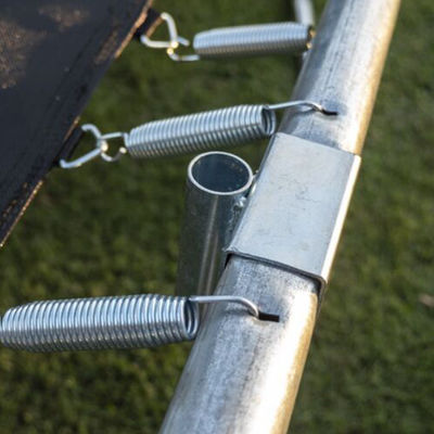 Giardino all'aperto Bambini Bambini Fitness Salto a letto Trampolino con basket Gola di sicurezza Rete