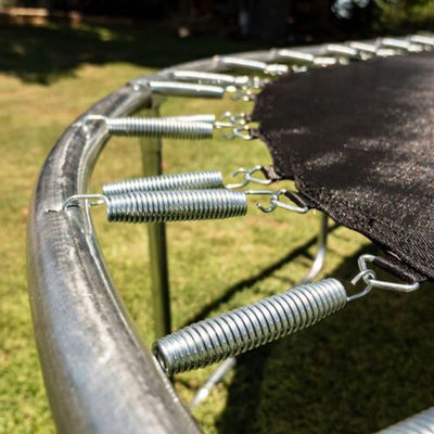Giardino all'aperto Bambini Bambini Fitness Salto a letto Trampolino con basket Gola di sicurezza Rete