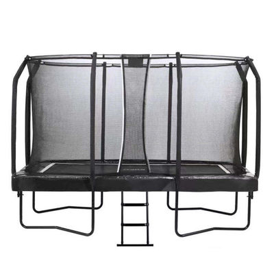 Unisex Parco giardino esterno Fitness Letto elastico rettangolo trampolino con rete di sicurezza