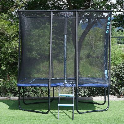 Unisex Parco giardino esterno Fitness Letto elastico rettangolo trampolino con rete di sicurezza