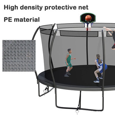 Adulti Bambini Bambini Basketball Hoop Set Trampolino con rete protettiva e opzione di logo