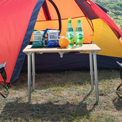 Tavolo pieghevole leggero regolabile per campeggio e picnic