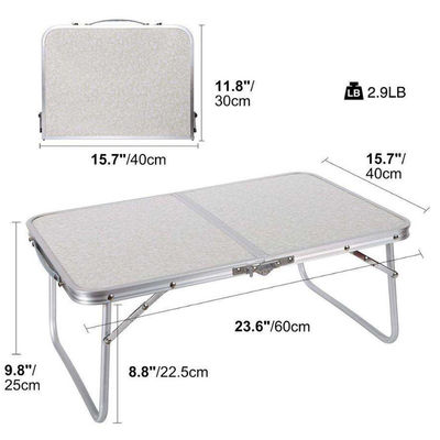 Tavolo portabile in alluminio MDF per campeggio picnic in spiaggia