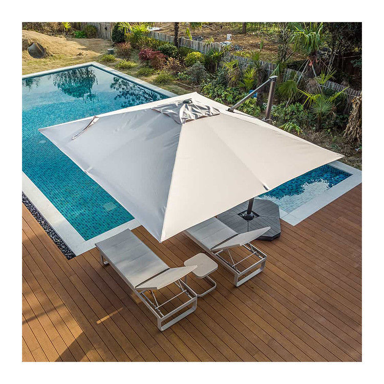 Moderno design stile 1-Tier Cantilever ombrello per il giardino ombra solare e protezione