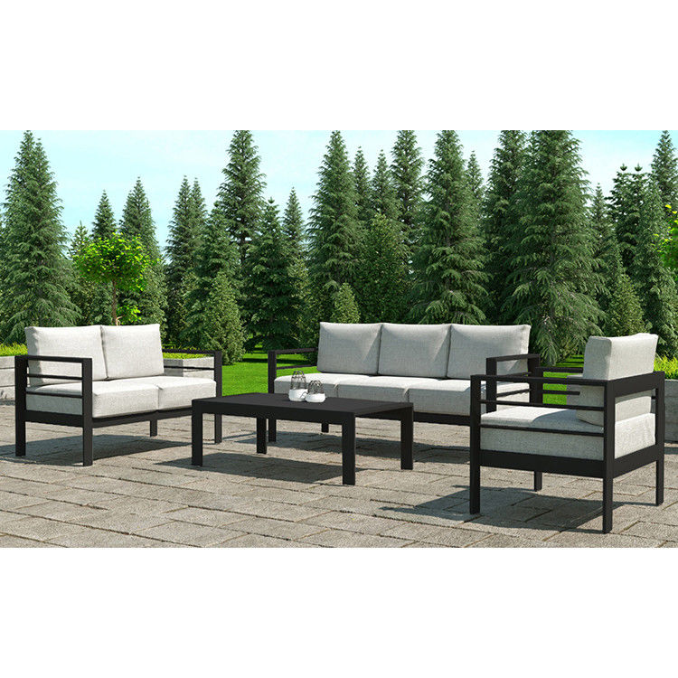Set di giardino Divano in alluminio Conversazione Patio Set Divano da giardino Mobili per esterni