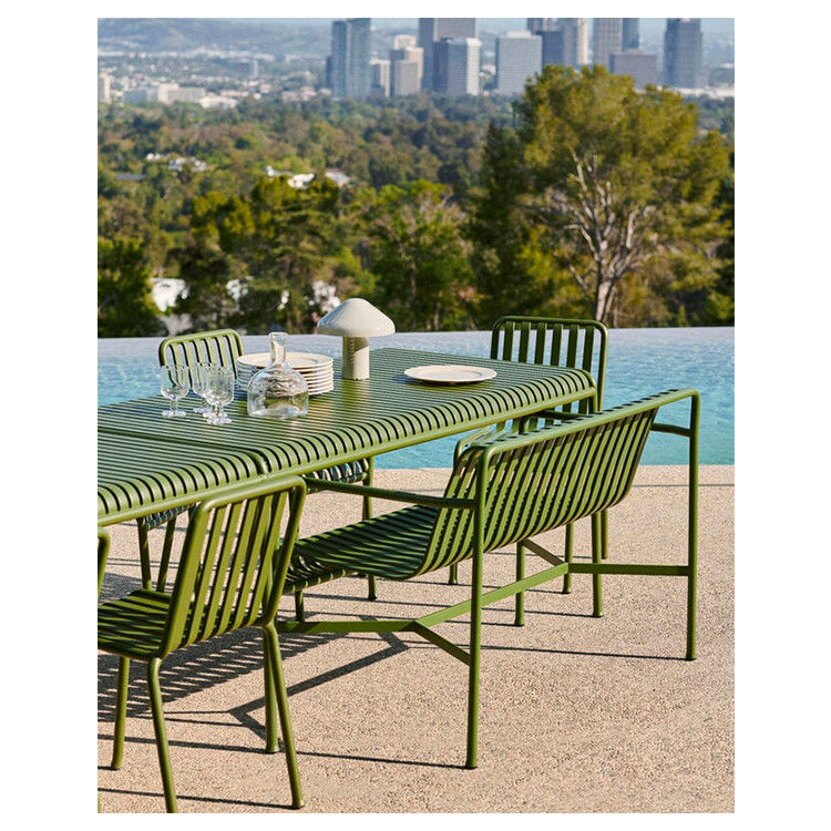 Corrispondenza Imballaggio Cornice in acciaio Mobili per esterni Set da giardino Stile minimalista di AJUNION