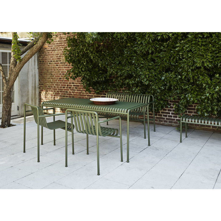 Trasforma il tuo spazio esterno con la poltrona in acciaio minimalista AJUNION W63 x D66 x H80cm