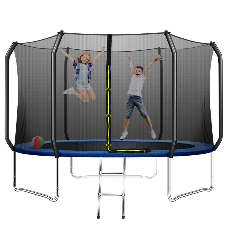 Scena applicabile AJUNION trampolino da 10 piedi per bambini che saltano in parco o asilo