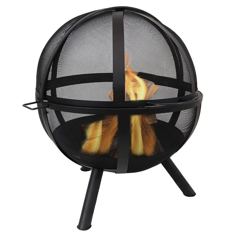 Fuori Patio Cortile Giardino Fuoco per Acciaio Legno Bruciatore di carbone Fuoco