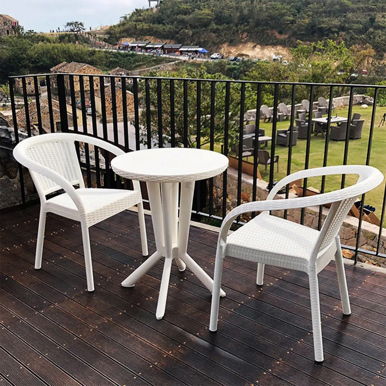 Set giardino mobili da esterno in rotino sintetico per patio balcone festa di matrimonio