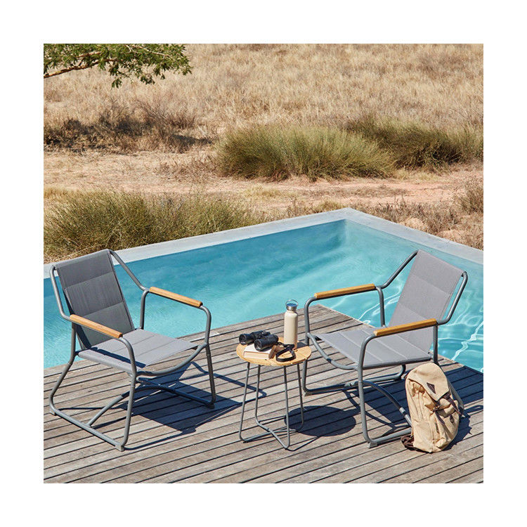 Trasforma il tuo spazio esterno con AJUNION 3 Piece Aluminum Lounge Set e Garden Chair