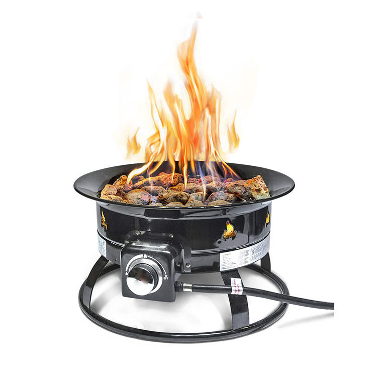 Campeggio esterno Fuoco di gas in acciaio 58000 BTU Fuoco portatile al propano di AJUNION