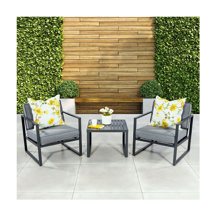 Set di mobili da patio per giardini all'aperto