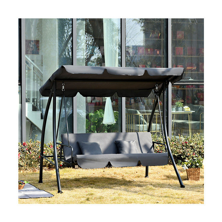 Aggiornate il vostro patio con AJUNION 3 posti a sedere Swing Garden Hammock Chair 30kg limite di peso