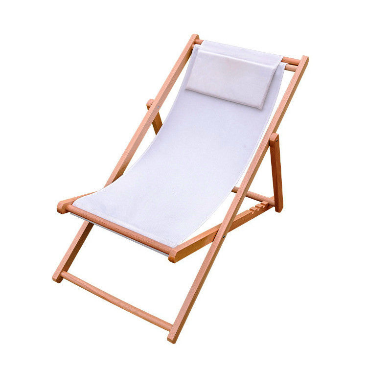 Sedile pieghevole in legno massello per giardini all'aperto
